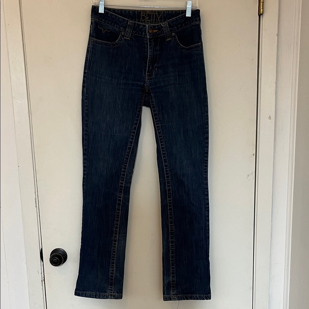 Dark Blue Denim Jeans